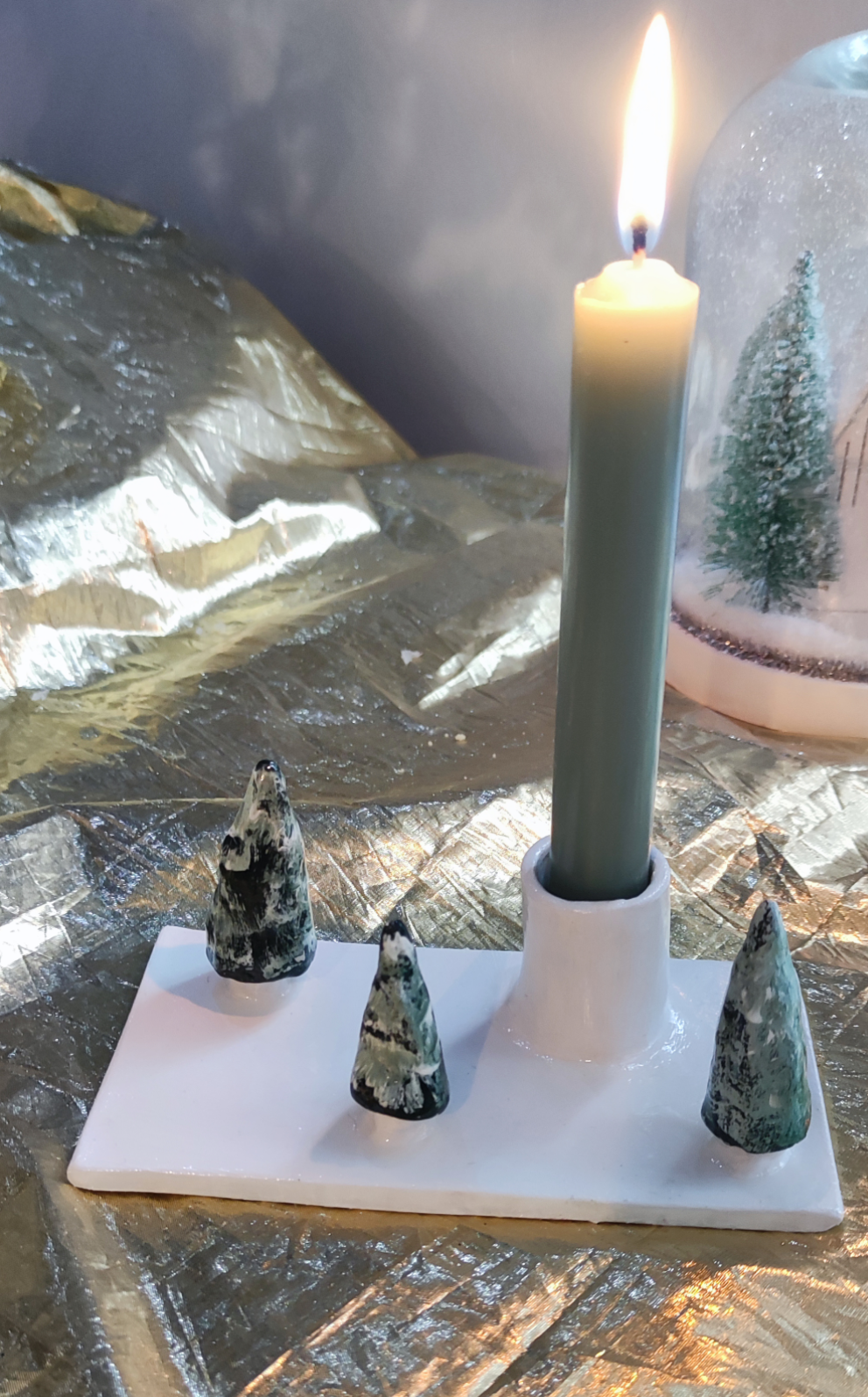 Plateau "Hiver Illuminé"