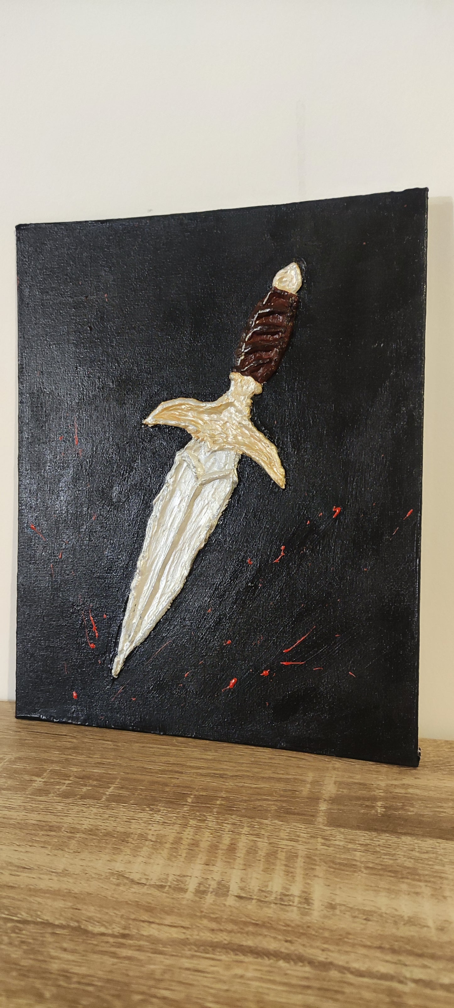 Tableau "La Dague" version sombre
