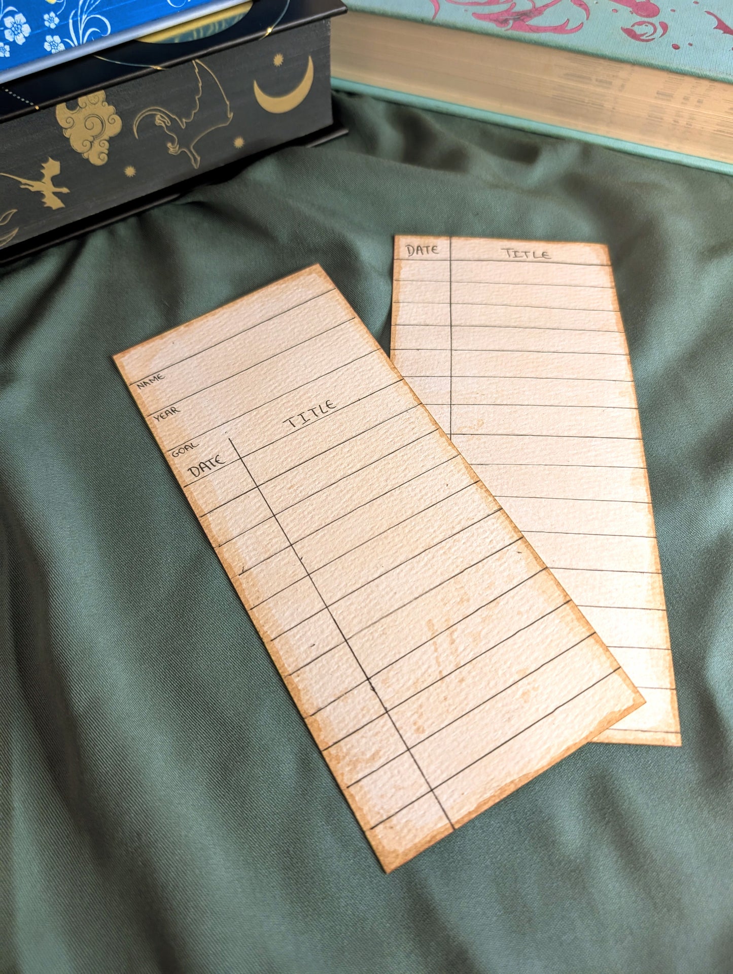 "La Carte de Bibliothèque" - Tracker de lecture